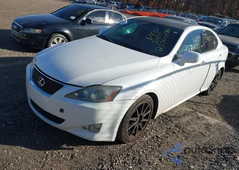 2008 Lexus Is 250 z USA, uszkodzony, nr VIN JTHCK262482021511